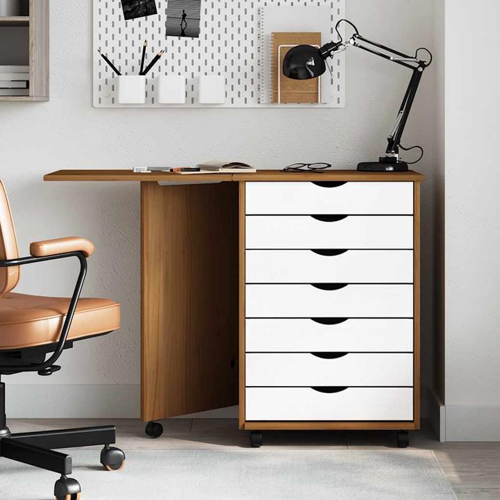 Produktbild VidaXL Rollschrank (105.5 x 39 x 74.5 cm)