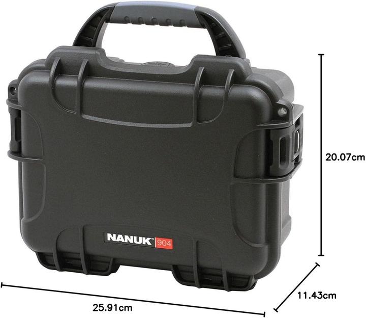 Actual product image Nanuk Plastic case 904 (213 x 152 x 94) WS (3.10 l)
