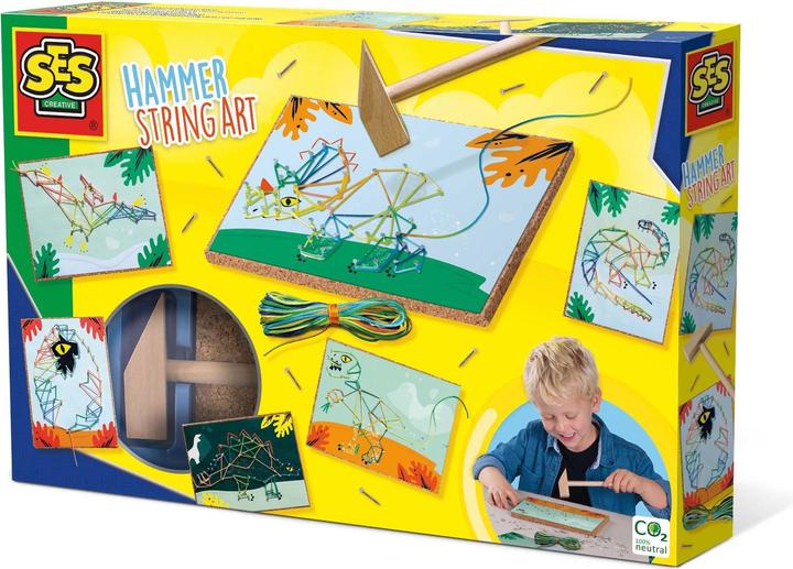 Produktbild Ses Carpenter String Art Dino