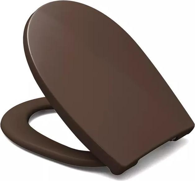 Produktbild Hamberger WC-Sitz Passat Toilettensitz mit SoftClose, Farbe balibraun