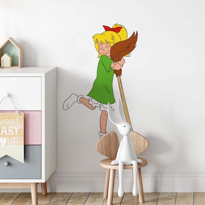 Actual product image Bibi Blocksberg and her beloved mashed potatoes (23 x 40 cm)