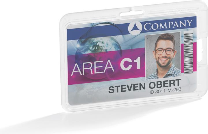 Actual product image Durable Badge holder Permanent