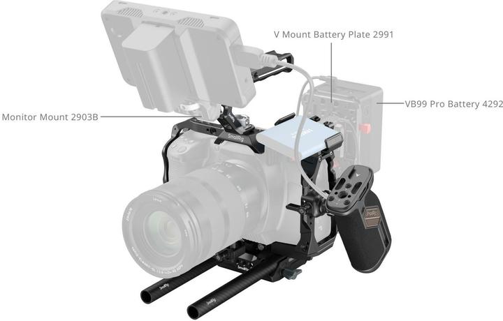 Produktbild SmallRig Advanced Cage Kit for Blackmagic Design Cinema Camera 6K 4575 (Cage)