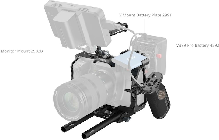 Produktbild SmallRig Advanced Cage Kit for Blackmagic Design Cinema Camera 6K 4575 (Cage)