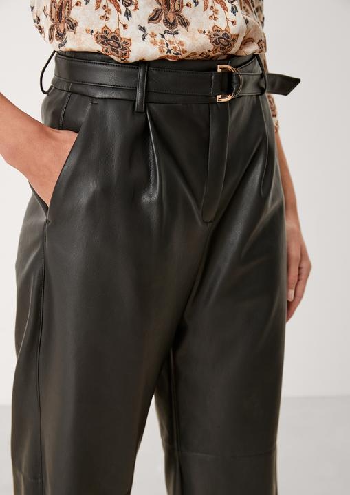 Immagine prodotto s.Oliver Hose Regular: Hose in Leder-Optik (40)