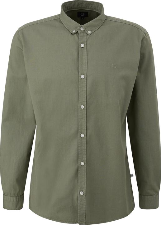 Produktbild s.Oliver Langarmhemd aus Twill (XXL)