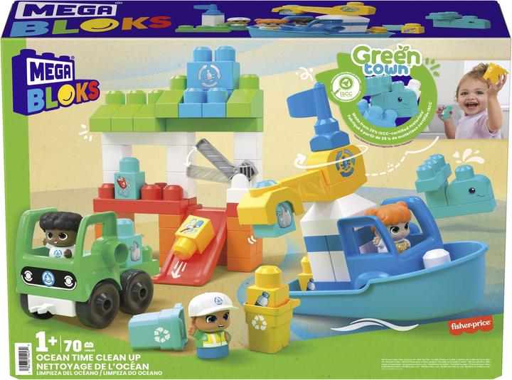 Actual product image Mega Bloks Green Town™ Ocean Time Clean Up