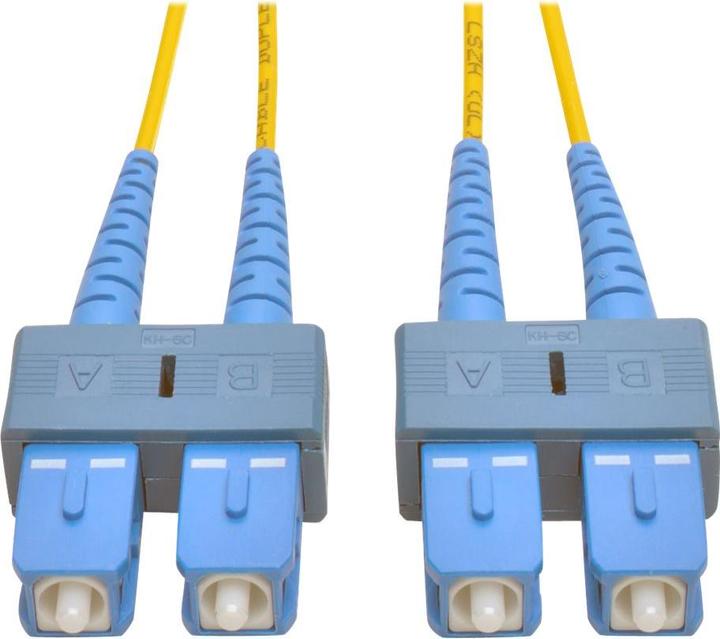 Eaton TRIPPLITE Duplex Singlemode 9/125 Fiber Patch Cable SC/SC 5M 16ft. (5 m)