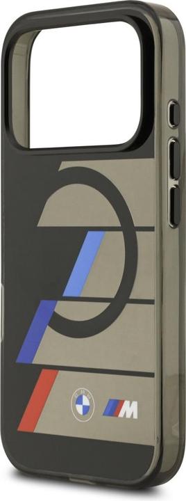 Produktbild BMW M IML Metal Buttons Tricolor Lines MagSafe Case for iPhone 17 Pro Black