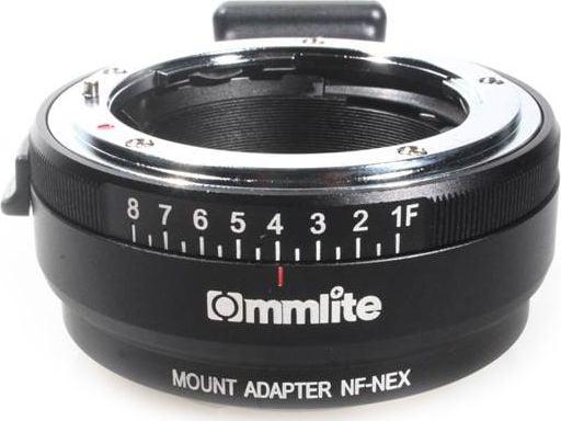 Image du produit Commlite Adapter les objectifs Nikon F à Sony E (Standard, Nikon F)