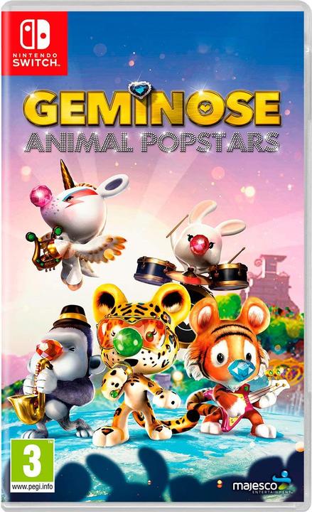 Actual product image Majesco Entertainment Entertainment Geminose: Animal Popstars (Switch, EN)
