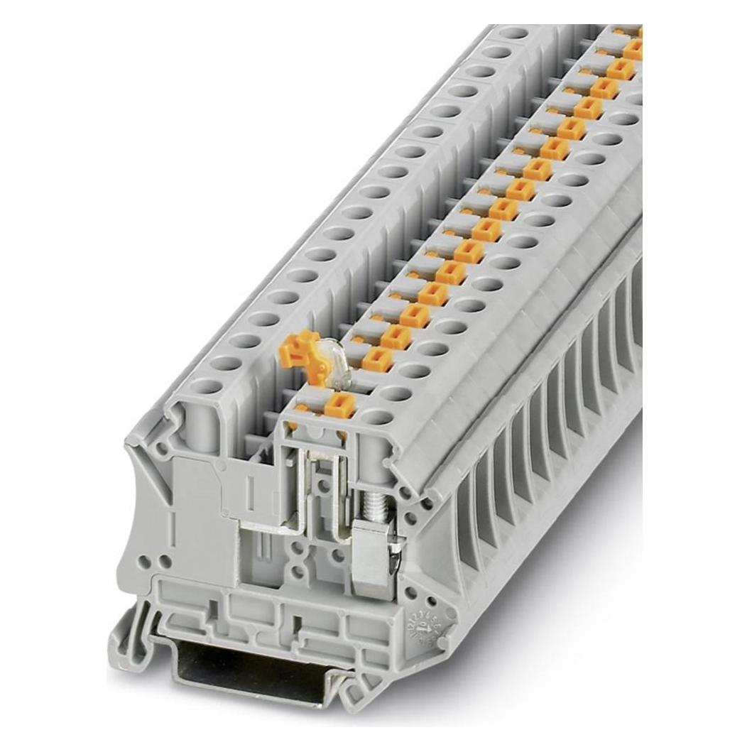 Phoenix Contact Trenn-/ Messtrennreihenklemme UT 6-MT P/P Grau 50 St., Elektronikkabel + Stecker, Grau