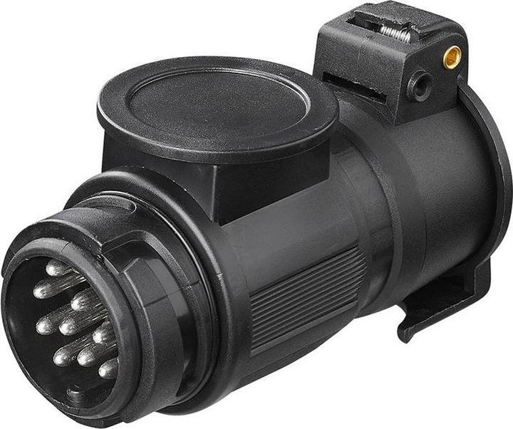 Actual product image ProPlus Adapter from System Jaeger to System Multicon West 13-pole in blister pack