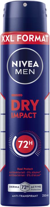 Produktbild NIVEA MEN Dry Impact Spray XXL (Spray, 250 ml)