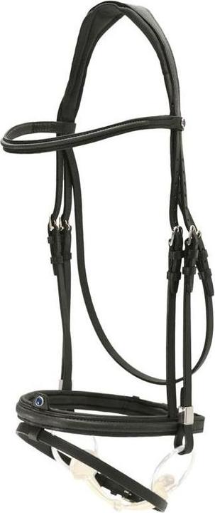 Stübben Briglia Snaffle 2700 Pro-Jump con chiusura Slide&Lock