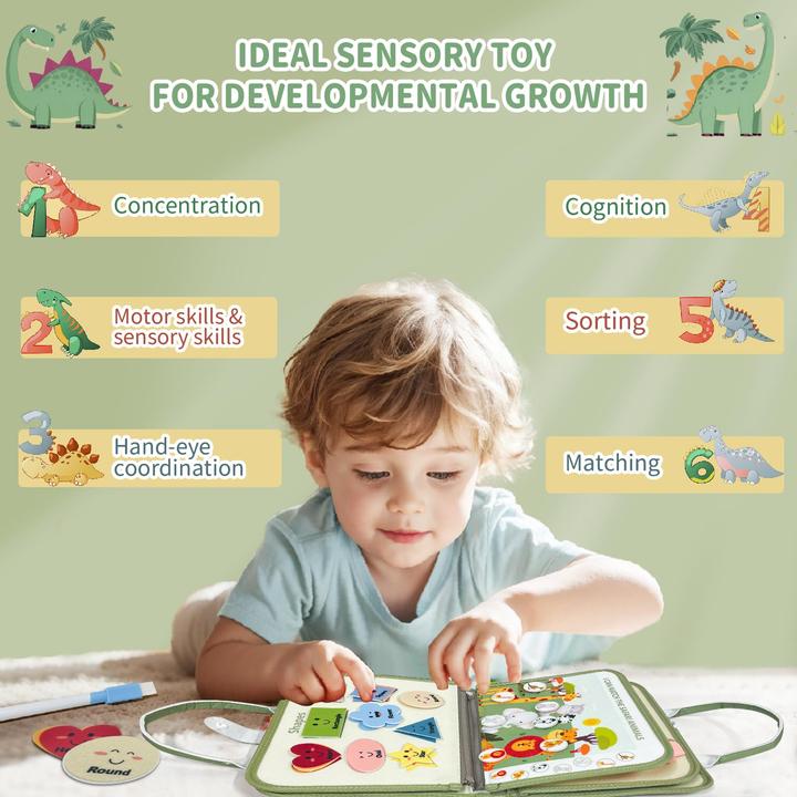 Produktbild Activity Board Beschäftigtes Brett, 9 in 1 ruhiges Buch, Aktenaktivitätstafel