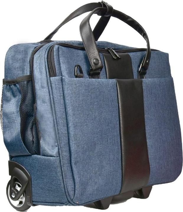 Immagine prodotto Dermata Trolley per laptop Business Canvas 3497CV Blauw (32 l)