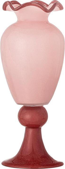 Bloomingville - Frills Vase - Rose - Glass (1x)