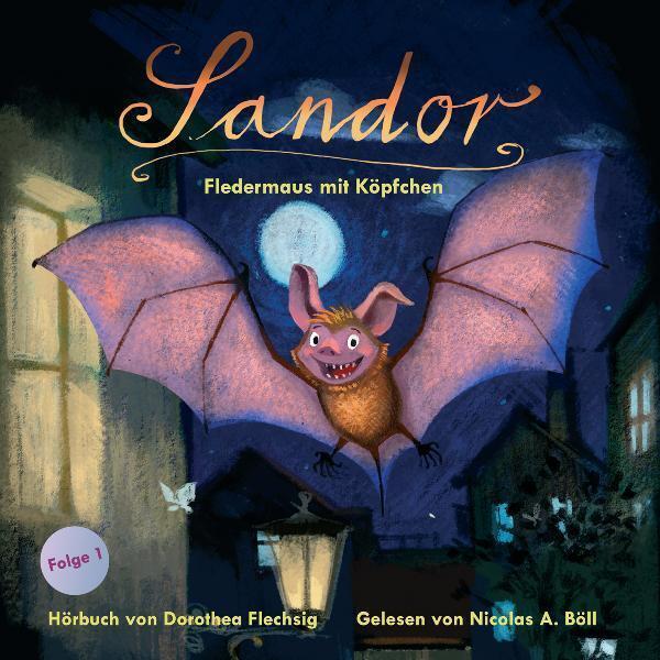 Sandor 01 Fledermaus mit Köpfchen, Hörbücher von Dorothea Flechsig