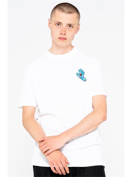Actual product image Santa Cruz Screaming Hand Chest T-Shirt (XL)