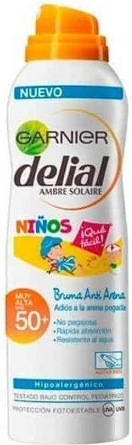 Actual product image Garnier Niños Bruma Anti-Arena SPF50 200ml (Sun spray, SPF 50+, 200 ml)