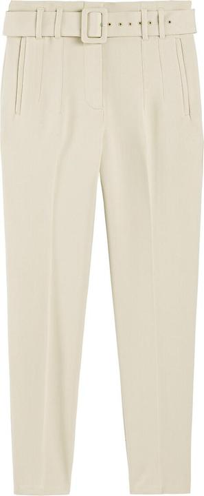 Actual product image La Redoute Collections Belted skinny trousers (40)