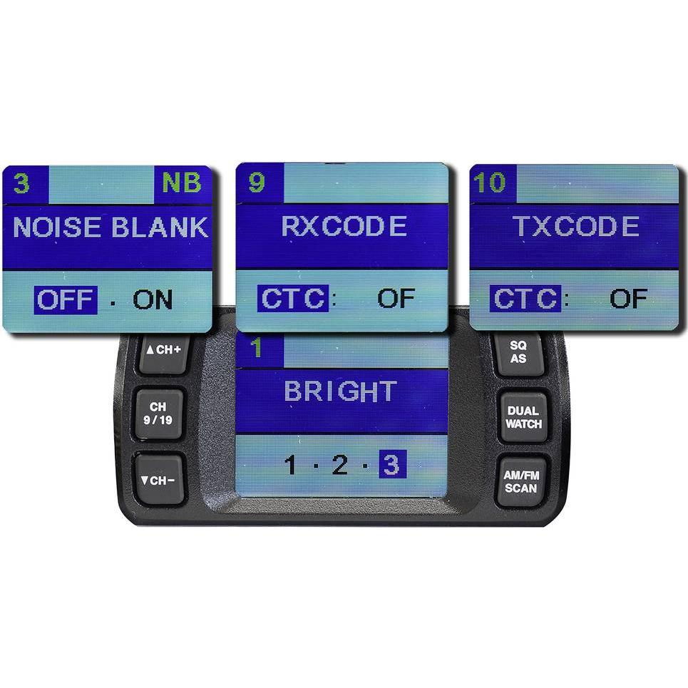 Thumbnail - MAAS KCB-4000 - AM/FM - CB radio - 12/24 Volt - 27 MHz - VOX, Walkie-Talkie