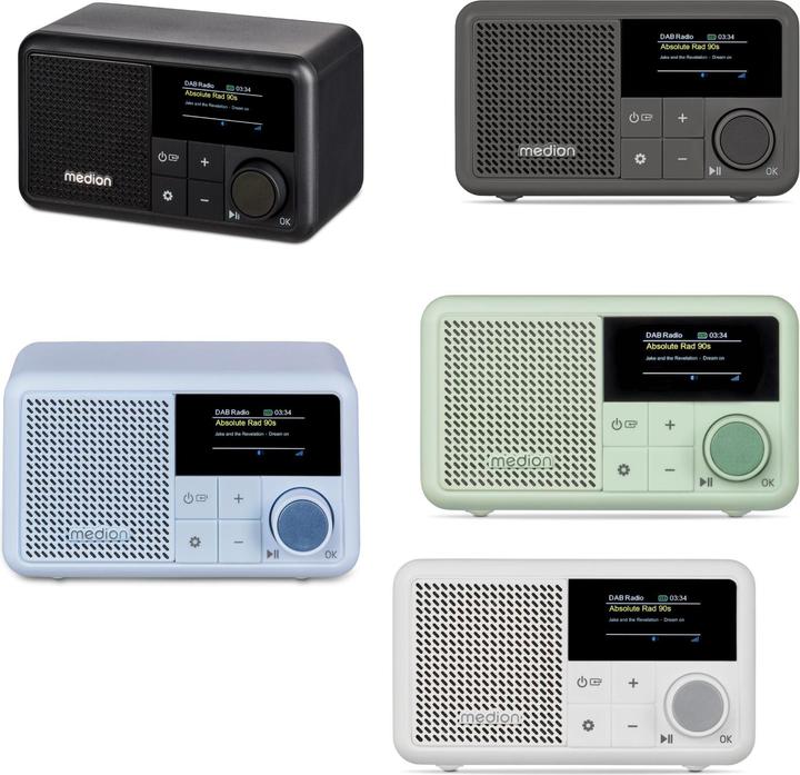Produktbild Medion LIFE® S66822 Tragbares DAB+ Radio (DAB+, FM, Bluetooth)