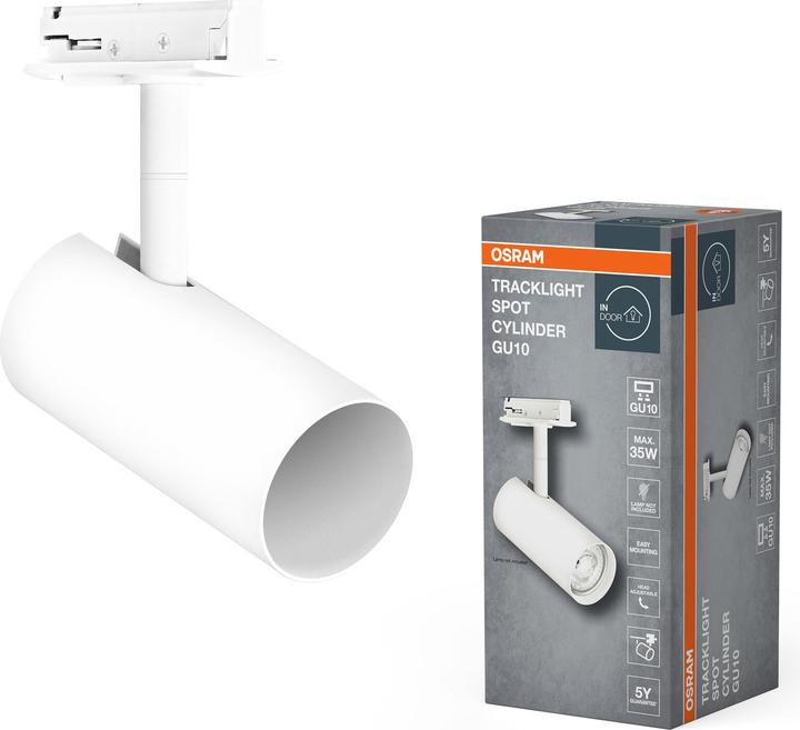 Image du produit Osram TRACKLIGHT SPOT CYLINDER GU10 White