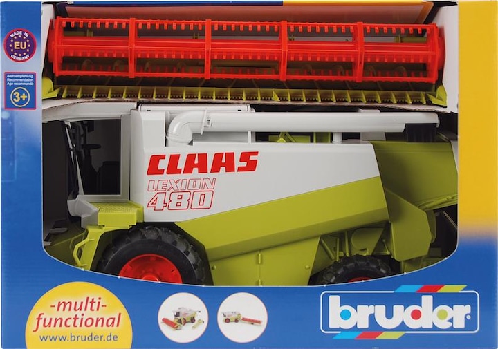 Actual product image Bruder Claas Lexion 480 combine harvester