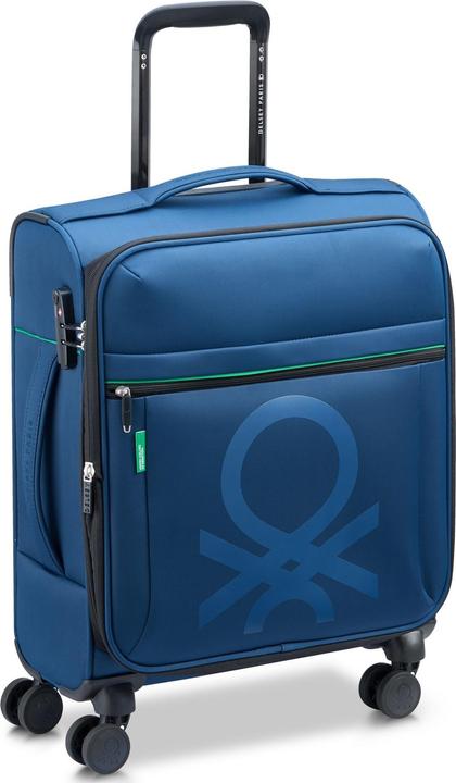Image du produit Delsey ParisxUnited Colors of Benetton Color Block 4 roues trolley cabine S 55 cm avec soufflet d'extension (43 l)