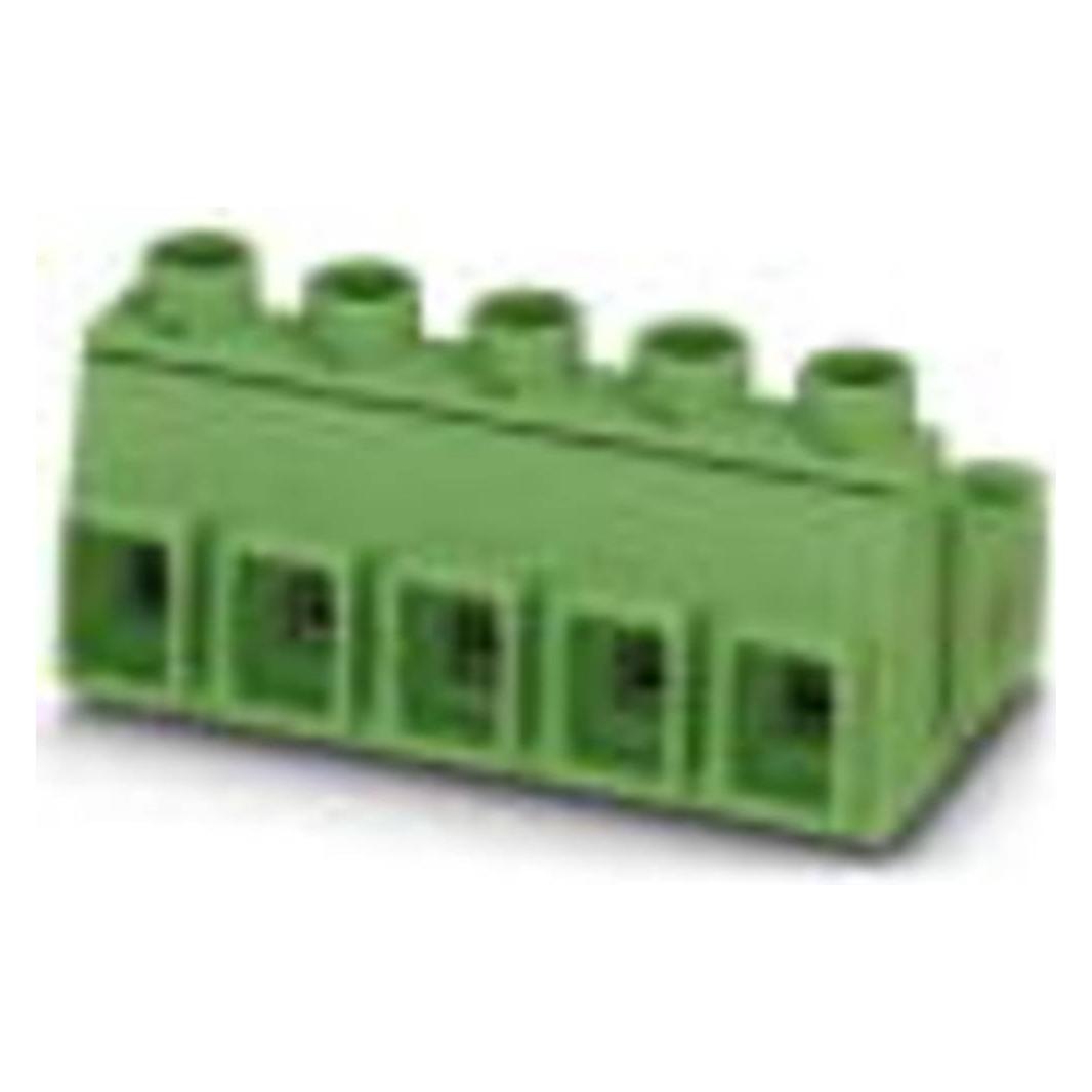 Phoenix Contact Contactdoosbehuizing kabel GIC Aantal polen Totaal 5 Afstand: 7,62 mm 1745658 50 st., Kabels + Stekkers, Groen