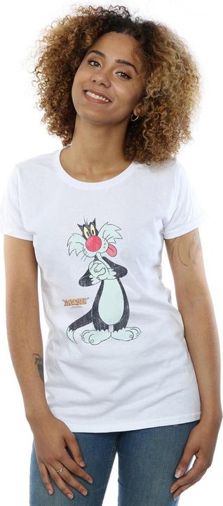 Immagine prodotto Looney Tunes Sylvester Distressed Maglietta Donna (S)