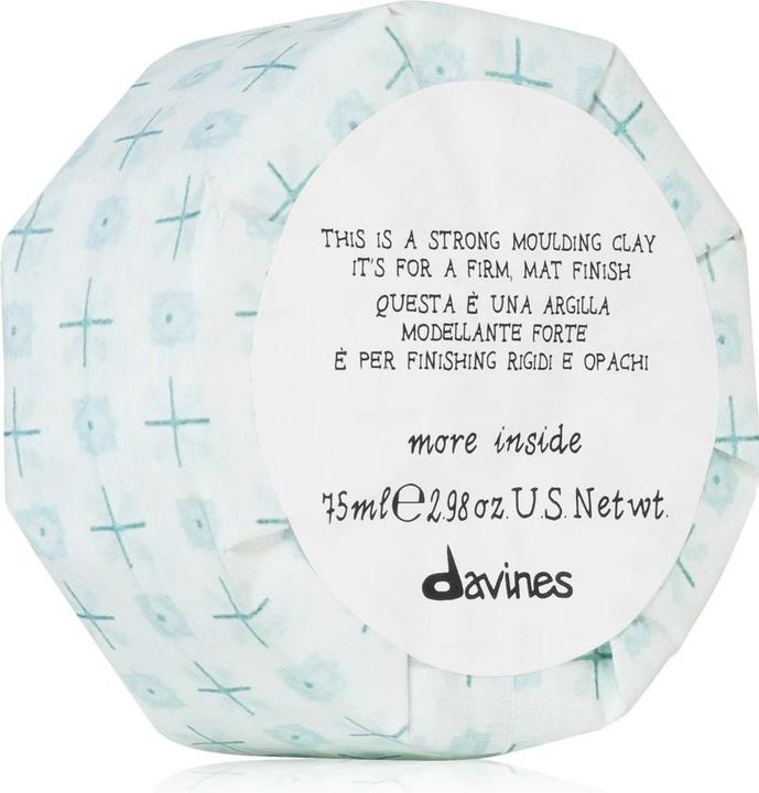 Actual product image Davines Strong Moulding Clay (Hair paste, 75 g)