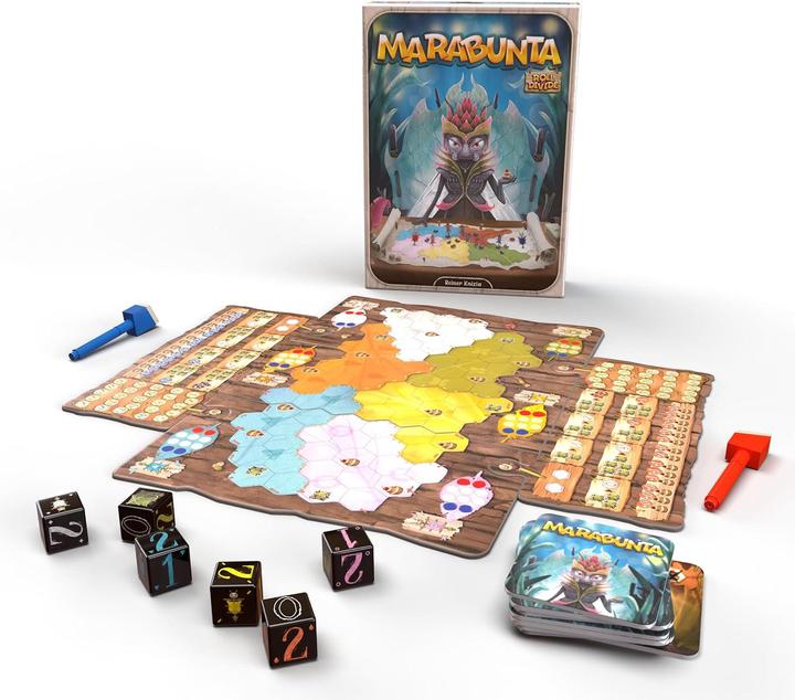 Actual product image Asmodée Marabunta: Roll & Divide - Italian Edition (Italian)