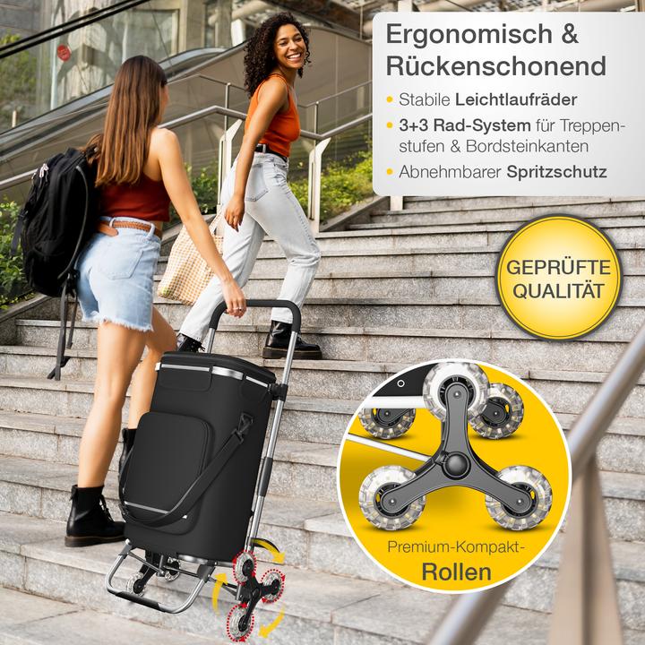 Actual product image Aktivshop Premium stair climber shopping trolley