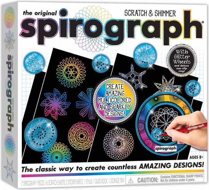 Sheny Spirograph Scratch & Shimmer