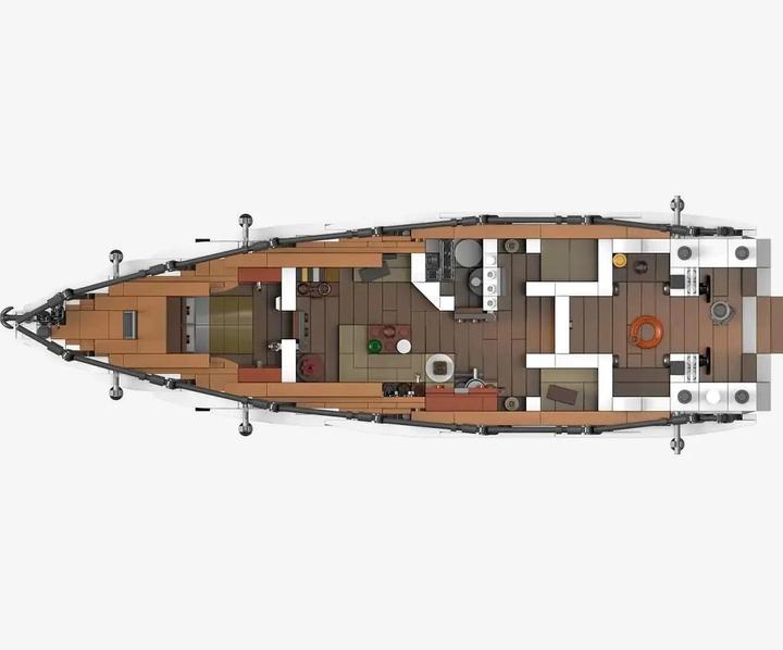 Actual product image BlueBrixx-Pro Sailing yacht