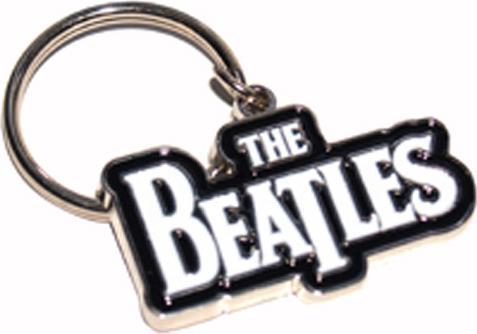 Immagine prodotto Rock Off The Beatles Metall Schlüsselanhänger White Logo