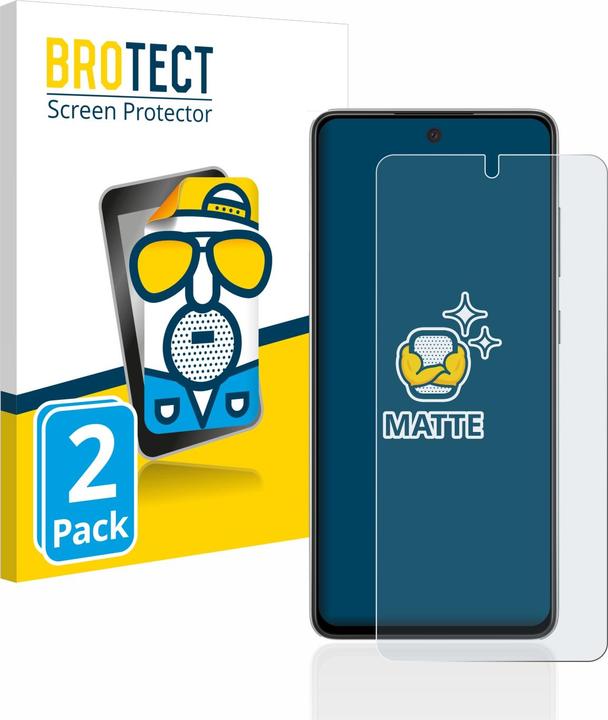 Actual product image BROTECT Anti-glare screen protector matt (2 Piece, Samsung Galaxy A52s 5G)