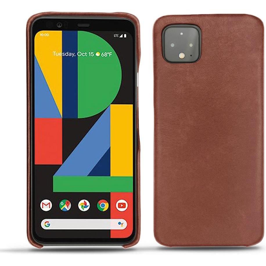 Noreve Lederschutzhülle (Google Pixel 4 XL), Smartphone Hülle, Rot