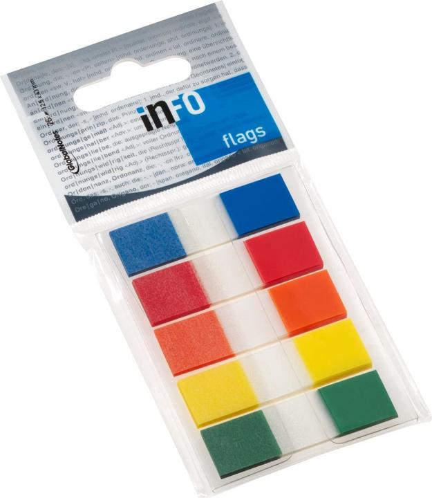 Actual product image Sticky notes INFO FLAGS