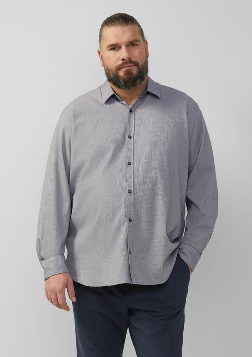 Actual product image S.Oliver Hemd Strukturiertes Hemd aus Seersucker (5XL)