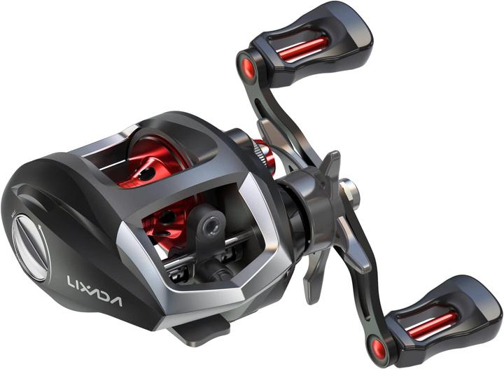 Image du produit Lixada Baitcasting Angelrolle mit Magnetbremssystem