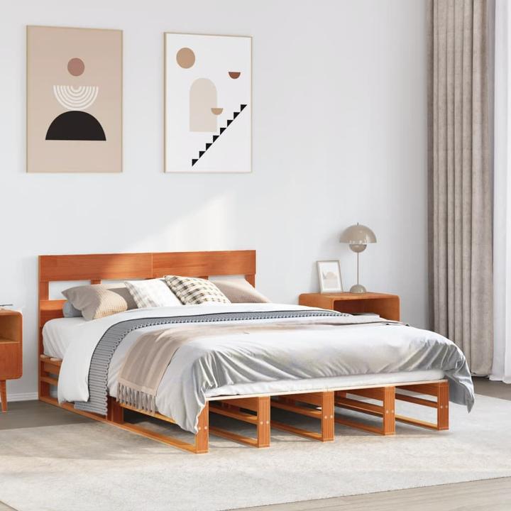 Produktbild VidaXL Bett ohne Matratze (140 x 200 cm)