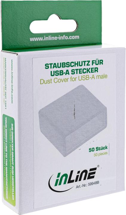 Productafbeelding InLine Stofkap voor USB A stekker (Stekkers en connectoren)
