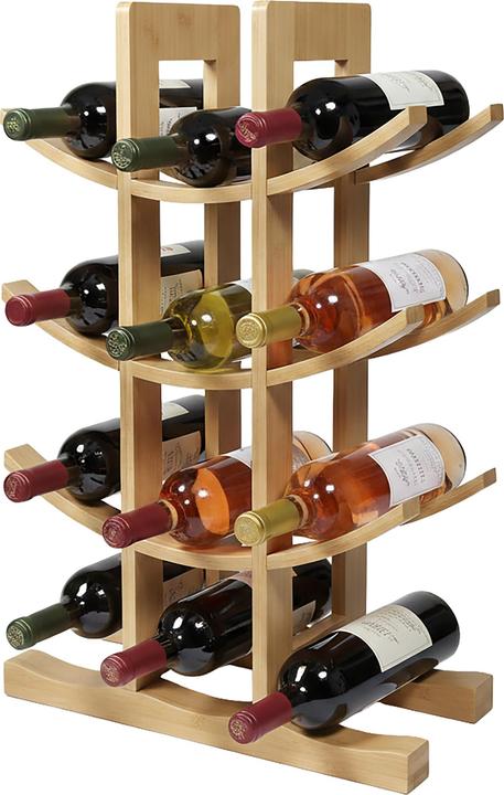 Actual product image Relaxdays winerack (12 bottles, 30 x 14.50 x 41 cm)