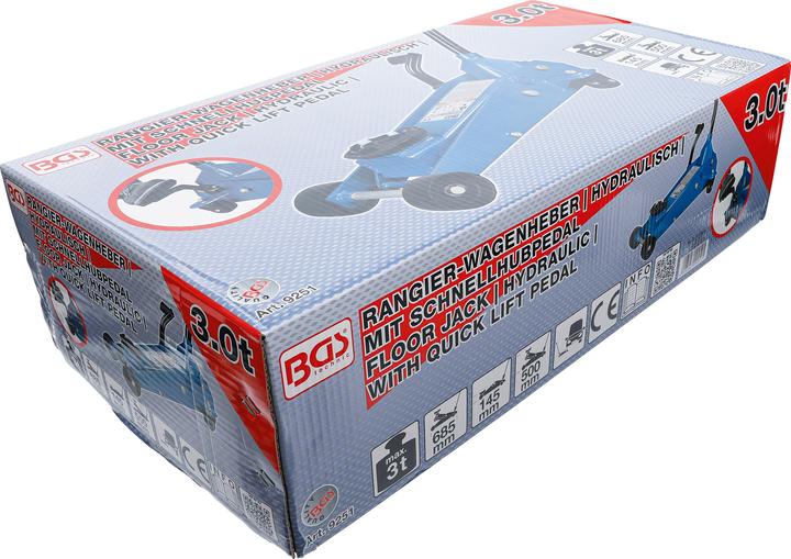 Produktbild BGS Rangier-Wagenheber