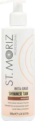 St. Moriz St Moriz Professional Insta-Grad Shimmer Tan Illuminating Bronzing Instant Fake Tan Body Lotion with (200 ml)
