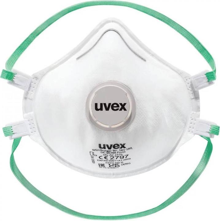 Uvex Safety Formmaske uvex silv-Air c 2310 planet FFP3 (FFP3, 15 x)